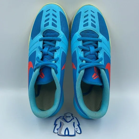 Nike Kobe Mentality Blue Lagoon Basketball Shoes 705587-400 Youth 6Y Womens 7.5 - Picture 4 of 10